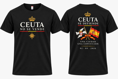Camiseta "Ceuta Se Defiende" Blanco